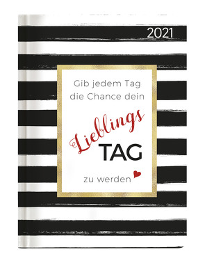 Minitimer Style Lieblingstag 2021 – Taschen-Kalender A6 – Weekly – 192 Seiten – Notiz-Buch – mit Info- und Adressteil – Alpha Edition