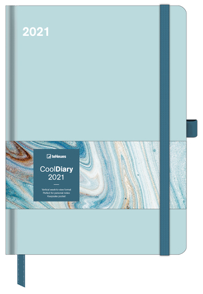 Mint/Marble Ink 2021 – Diary – Buchkalender – Taschenkalender – 16×22