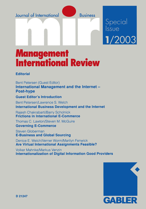 mir: Management International Review von Petersen,  Bent