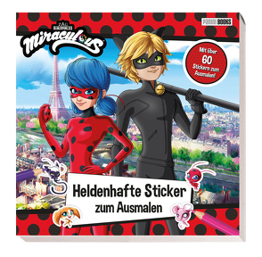 Miraculous: Heldenhafte Sticker zum Ausmalen von Panini