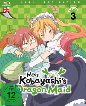 Miss Kobayashis Dragon Maid – Blu-ray 3 von Takemoto,  Yasuhiro