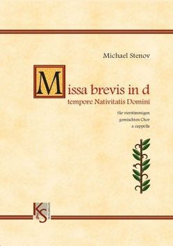 Missa brevis tempore nativitatis domini von Stenov,  Michael