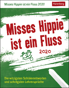 Misses Hippie ist ein Fluss Kalender 2020 von Harenberg, Schlitt,  Christine