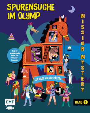 Mission Mystery – Ein Haus voller Rätsel: Spurensuche im Olymp – Band 4 von Ceulemans,  Églantine, Das,  Jessica, Huth,  Beate, Martin,  Paul, Meurice,  Éric