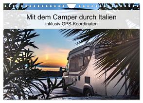 Mit dem Camper durch Italien – inklusiv GPS-Koordinaten (Wandkalender 2024 DIN A4 quer), CALVENDO Monatskalender von Steiner und Matthias Konrad,  Carmen