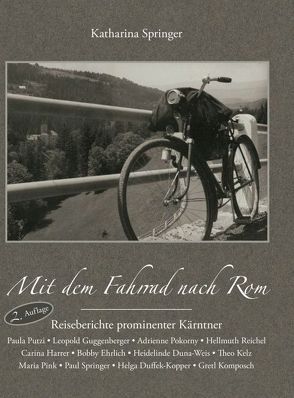 Mit dem Fahrrad nach Rom von Springer ,  Katharina