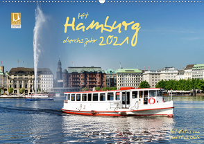 Mit Hamburg durchs Jahr 2021 (Wandkalender 2021 DIN A2 quer) von Ohde,  Christian