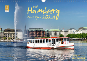 Mit Hamburg durchs Jahr 2021 (Wandkalender 2021 DIN A3 quer) von Ohde,  Christian