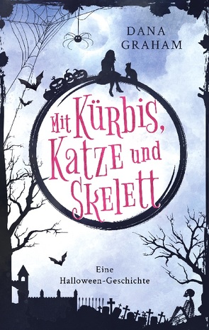 Mit Kürbis, Katze und Skelett von Graham,  Dana