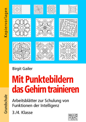 Mit Punktebildern das Gehirn trainieren – 3./4. Klasse von Gailer,  Birgit