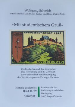 Mit studentischem Gruß von Becker,  Ulrich, Frische,  Detlef, Schmidt,  Wolfgang, Zipfel,  Hans U