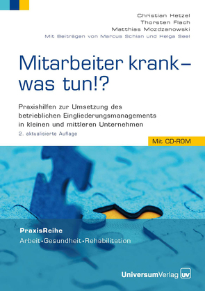 Mitarbeiter krank – was tun!?! von Flach,  Thomas, Hetzel,  Chr., Mozdzanowski,  M.