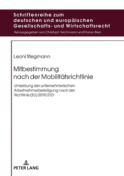 Mitbestimmung nach der Mobilitätsrichtlinie von Stegmann,  Leoni