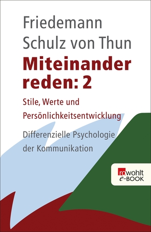 Miteinander reden 2 von Hütter. Mathias, Thun,  Friedemann Schulz von