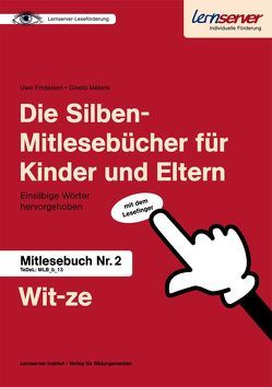 Mitlesebuch 2: Witze von Findeisen,  Uwe, Melenk,  Gisela