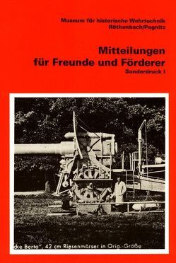 Mitteilungen für Freunde und Förderer von Sünkel,  Werner