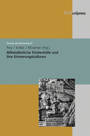 Mittelalterliche Fürstenhöfe und ihre Erinnerungskulturen von Fey,  Carola, Franke,  Birgit, Hirsch,  Volker, Kersken,  Norbert, Krieb,  Steffen, Moning,  Marcel, Müller,  Matthias, Neumann,  Birgit, Reinle,  Christine, Reulecke,  Jürgen, Rösener,  Werner, Spieß,  Karl-Heinz, Strobel,  Brigitte