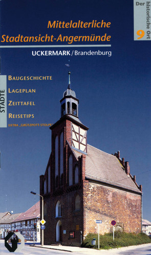 Mittelalterliche Stadtansicht – Angermünde von Fach,  A, Feist,  Peter