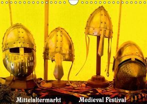 Mittelaltermarkt / Medieval Festival (Wandkalender immerwährend DIN A4 quer) von Wernicke-Marfo,  Gabriela