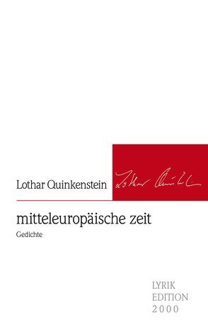 mitteleuropäische zeit von Quinkenstein,  Lothar