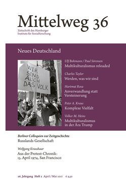 Mittelweg 36. Zeitschrift des Hamburger Instituts für Sozialforschung von Bohmann,  Ulf, Gabowitsch,  Mischa, Heins,  Volker M., Kraus,  Peter A., Kraushaar,  Wolfgang, Lovell,  Stephen, Rosa,  Hartmut, Sörensen,  Paul, Taylor,  Charles, Thévenot,  Laurent