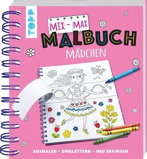 Mix-Max-Malbuch Mädchen von frechverlag