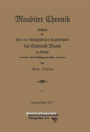 Moabiter Chronik von Oehlert,  Wilhelm