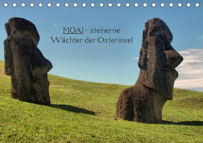 MOAI – steinerne Wächter der Osterinsel (Tischkalender 2021 DIN A5 quer) von Hartmann,  Carina