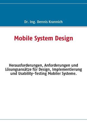 Mobile System Design von Krannich,  Dennis