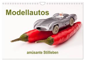 Modellautos – amüsante Stillleben (Wandkalender 2024 DIN A4 quer), CALVENDO Monatskalender von Hasche,  Joachim