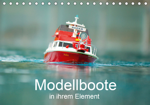 Modellboote in ihrem Element (Tischkalender 2021 DIN A5 quer) von Quentin,  Thomas