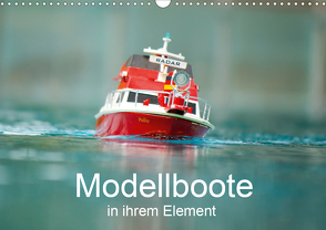 Modellboote in ihrem Element (Wandkalender 2021 DIN A3 quer) von Quentin,  Thomas