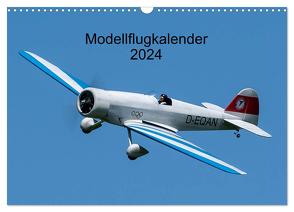 Modellflugkalender 2024 (Wandkalender 2024 DIN A3 quer), CALVENDO Monatskalender von Kislat,  Gabriele