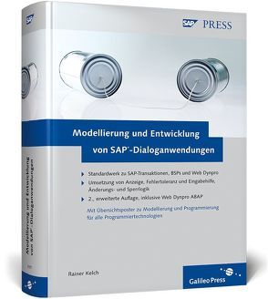 Modellierung und Entwicklung von SAP-Dialoganwendungen von Kelch,  Rainer