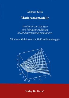 Moderatormodelle von Klein,  Andreas