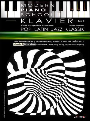 Modern Piano School 3 / Klavierschule von Kemper-Moll,  Axel