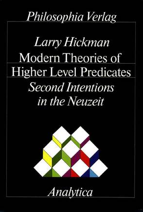 Modern Theories of Higher Level Predicates von Hickman,  Larry