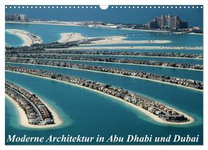 Moderne Architektur in Abu Dhabi und Dubai (Wandkalender 2024 DIN A3 quer), CALVENDO Monatskalender von Hawerkamp,  Hans-Wolfgang