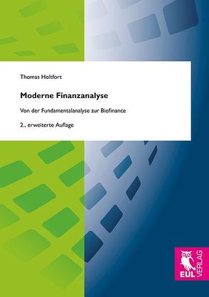 Moderne Finanzanalyse von Holtfort,  Thomas