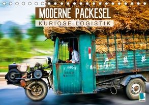 Moderne Packesel: kuriose Logistik (Tischkalender 2018 DIN A5 quer) von CALVENDO