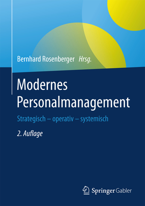 Modernes Personalmanagement von Rosenberger,  Bernhard