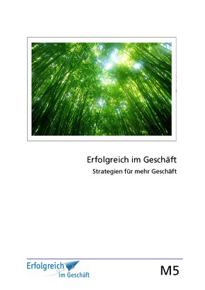 Modul 5: Strategien für mehr Geschäft von Caspary,  Martina, Gieschen,  Gerhard, Kriegelstein,  Susanne