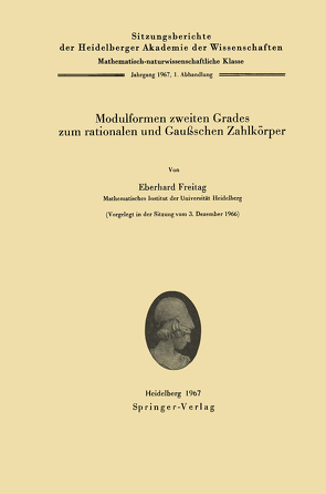 Modulformen zweiten Grades zum rationalen und Gaußschen Zahlkörper von Freitag,  Eberhard