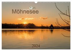 Möhnesee – das westfälische Meer (Wandkalender 2024 DIN A3 quer), CALVENDO Monatskalender von Lieder,  Britta