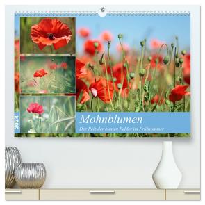 Mohnblumen (hochwertiger Premium Wandkalender 2024 DIN A2 quer), Kunstdruck in Hochglanz von Deter,  Thomas