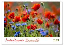 Mohnblumen Romantik (Wandkalender 2024 DIN A2 quer), CALVENDO Monatskalender von Geisdorf,  Linda