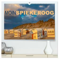 Moin Spiekeroog (hochwertiger Premium Wandkalender 2024 DIN A2 quer), Kunstdruck in Hochglanz von Scherf,  Dietmar