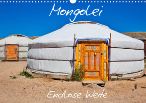 Mongolei Endlose Weite (Wandkalender 2022 DIN A3 quer) von Kurz,  Michael