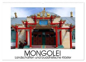 Mongolei – Landschaften und buddhistische Klöster (Wandkalender 2024 DIN A2 quer), CALVENDO Monatskalender von M. Laube,  Lucy