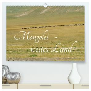 Mongolei – weites Land (hochwertiger Premium Wandkalender 2024 DIN A2 quer), Kunstdruck in Hochglanz von Winter,  Eike